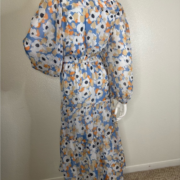 Joie Limited Edition Ladies Floral Printed Maxi Dress Size XL.  #76 - Picture 8 of 12